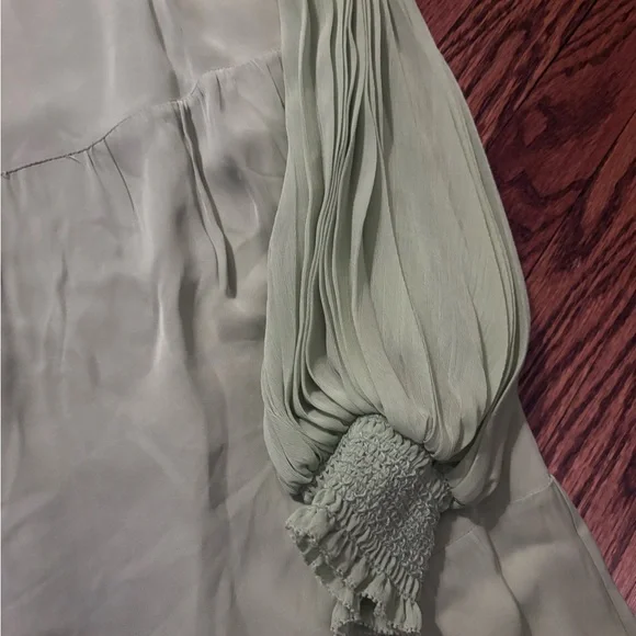 ALICE + OLIVIA Antoinette Pleated
Long Sleeve Dress Size Large - Picture 13 of 13